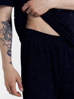 Комплект мужской (футболка, шорты) черный с дизайнерским принтом - Mark formelle фото 6