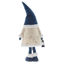 Игрушка набивная с подсветкой "Гном", L28 W20 H79/52 см, 2в.