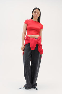 Camiseta entallada - H&m фото 2