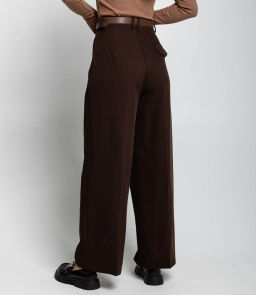 Брюки #КТ25933 (1), тёмно-коричневый - Dommod фото 4