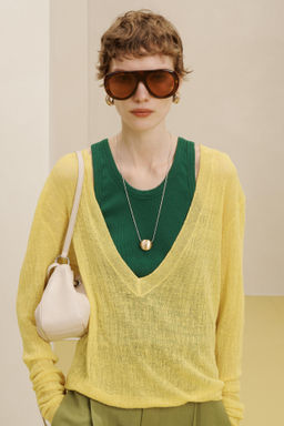 VNCK KNT LNN 16 / Amarillo - Zara фото 3