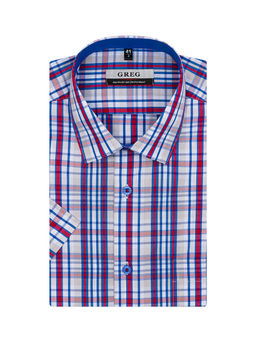 Сорочка мужская короткий рукав GREG 265/209/1924/1