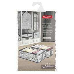 Набор органайзеров для белья, 2 шт., без крышки, 32*16*10 см Valiant фото 30