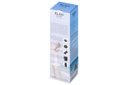 Бутылка для воды 500 мл 6,5*6,5*23 см "Style Matte" с углублениями д/пальцев, черная