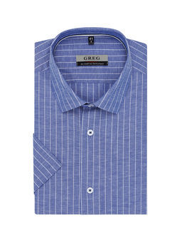 Сорочка мужская короткий рукав GREG 211/206/2031/Z/1p