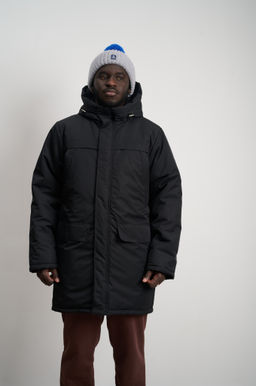 Парка мужская зимняя "Минимал" черная