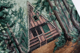 Набор для вышивания PANNA PS-7384 Домик в лесу 20 х 20 см