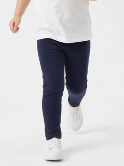 Бриджи лосины однотонные для малышей UD 0577 синий