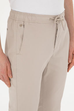 Erkek Jogger Fit Ta_ Kanvas Pantolon