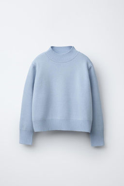 HIGH NECK KNIT SWEATER - Zara фото 2
