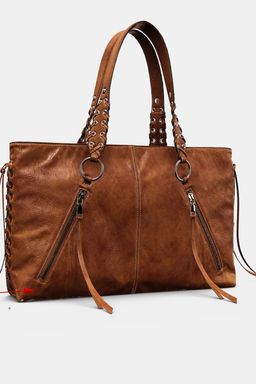 FRINGED SHOPPER - Zara фото 3