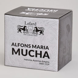 КРУЖКА LEFARD ВРЕМЕНА ГОДА (А. МУХА) 420 МЛ  фото 3