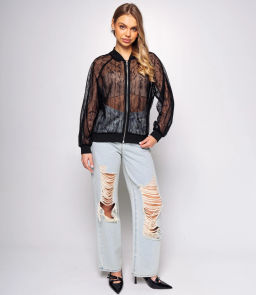 Бомбер #КТ002 (5), чёрный - Dommod фото 4