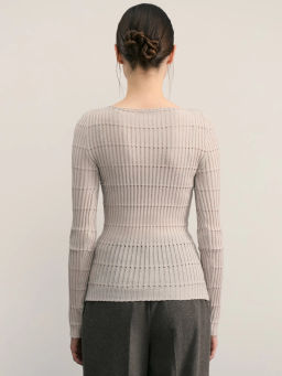 Вязаный лонгслив / Zarina  фото 5