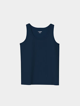 Bisiklet Yaka Erkek ?ocuk Atlet 2li