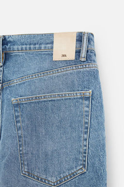 REGULAR FIT DENIM BERMUDA SHORTS - Zara фото 15