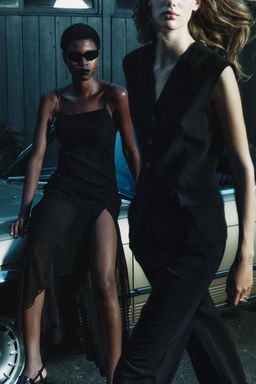 ZW COLLECTION WAISTCOAT WITH POCKETS - Zara фото 10