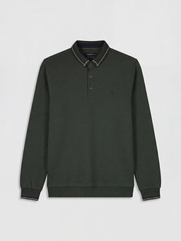 Polo Yaka Erkek Sweatshirt