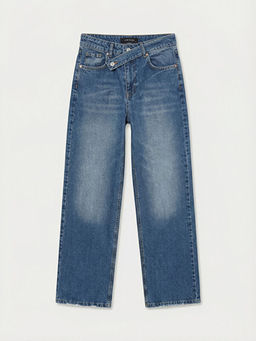 Wideleg Kad?n Jean Pantolon