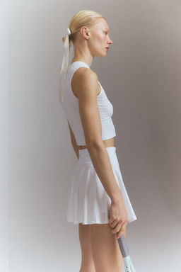 Falda de tenis de corte circular en DryMove - H&m фото 5