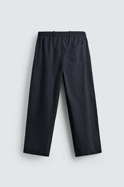 PANTAL?N RELAXED FIT RELIEVE / Negro - Zara фото 8