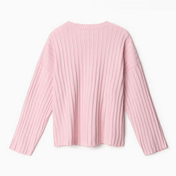 Джемпер женский вязаный MINAKU: Knitwear collection, розовый, размер 42-44
