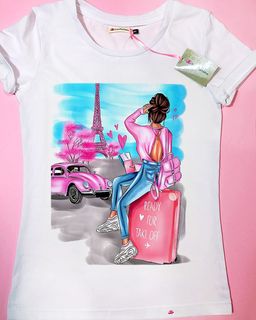 Эксклюзивная футболка Yana Pletneva упаковка плотный Zip пакет!