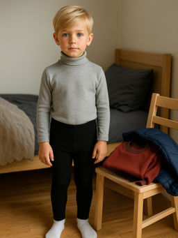 Лосины детские черные