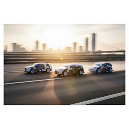 Набор машин "Победители" металл, в коробке