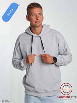 Мужская толстовка с капюшоном