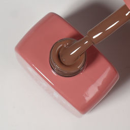 Гель лак для ногтей, однотонный, трехфазный, 10 мл, LED/UV, коричневый (96)