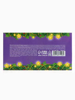 Макси-пазлы, новогодний набор игрушек, 10 деталей, с резиновой уточкой для купания