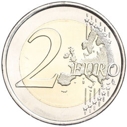 Монета 2 евро 2024 года Португалия 50 лет со дня революции 25 апреля 1974 года