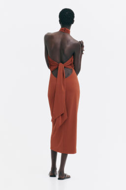 Vestido cut-out con detalle cruzado - H&m фото 3