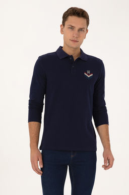 Erkek Lacivert Sweatshirt