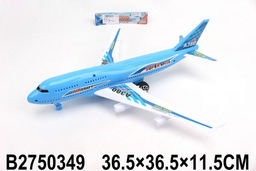 Самолет инерционный (2750349) в пакете 36,5*11,5см