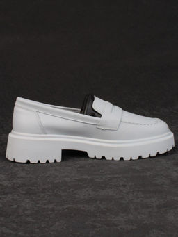 03-PDD178-5 LT. GRAY Полуботинки женские (натуральная кожа)