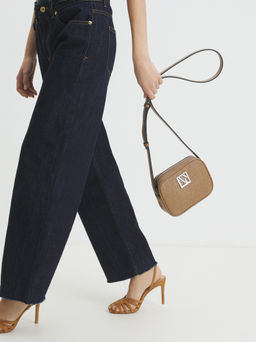 Кросс-боди ARMANI EXCHANGE LIZ Артикул 4081505, серо-коричневый  фото 5