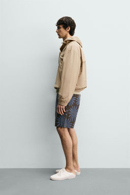 CAZADORA CANGURO RELAXED FIT CAPUCHA / Beige - Zara фото 4