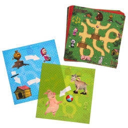 Игра магнитная Большое путешествие. Маша и Медведь  фото 3