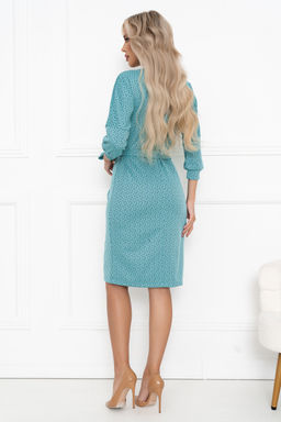 Платье Open Style 6394 бирюзовый