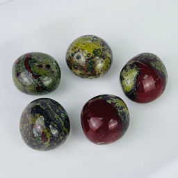 Галтовка из зеленой Яшмы (10 шт) - Радуга самоцветов фото 2