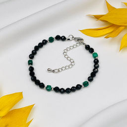 Браслет из Шпинели и Малахита - Радуга самоцветов фото 2