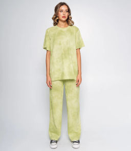 Спортивный костюм #КТ3315 (1), фисташковый