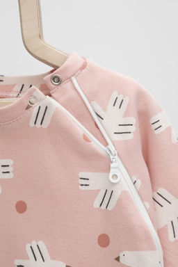 К 6444/дымчатая роза,птички с вишенками комбинезон яс - Crockid фото 2