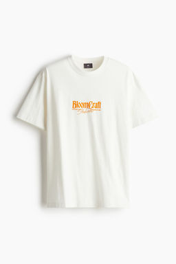 Camiseta con motivo estampado Loose Fit - H&m фото 5