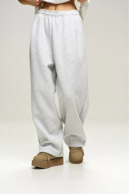 Брюки с начесом Grey Melange - Erist store фото 3