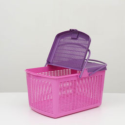 Корзина 47х36х27,5 см, фиолетовая - Simaland фото 6