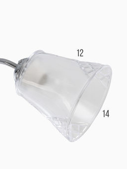 Люстра 12275/2CR, 2×40 Вт, E27, 62×18×20 см