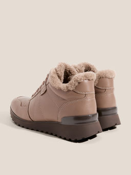 Женские высокие кроссовки TENDANCE Артикул 4540102, светло-коричневый  фото 5